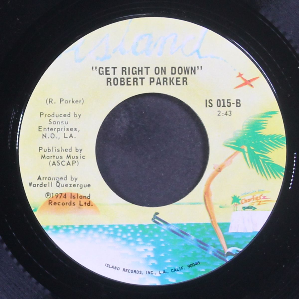 get ta steppin' / get right on down by ROBERT PARKER