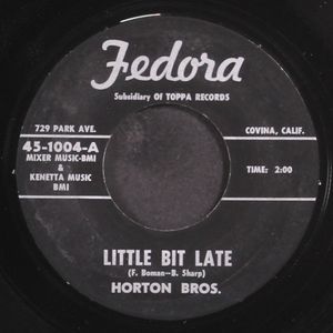 HORTON BROTHERS