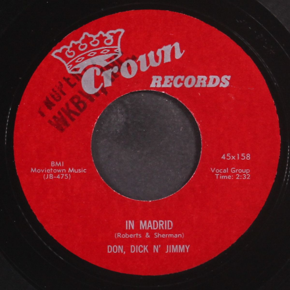 love is a many splendored thing / in madrid by DON, DICK & JIMMY