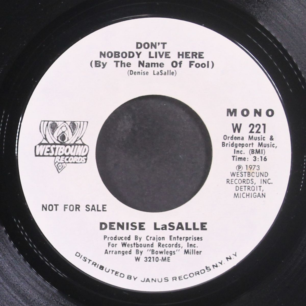 don't nobody live here by DENISE LASALLE