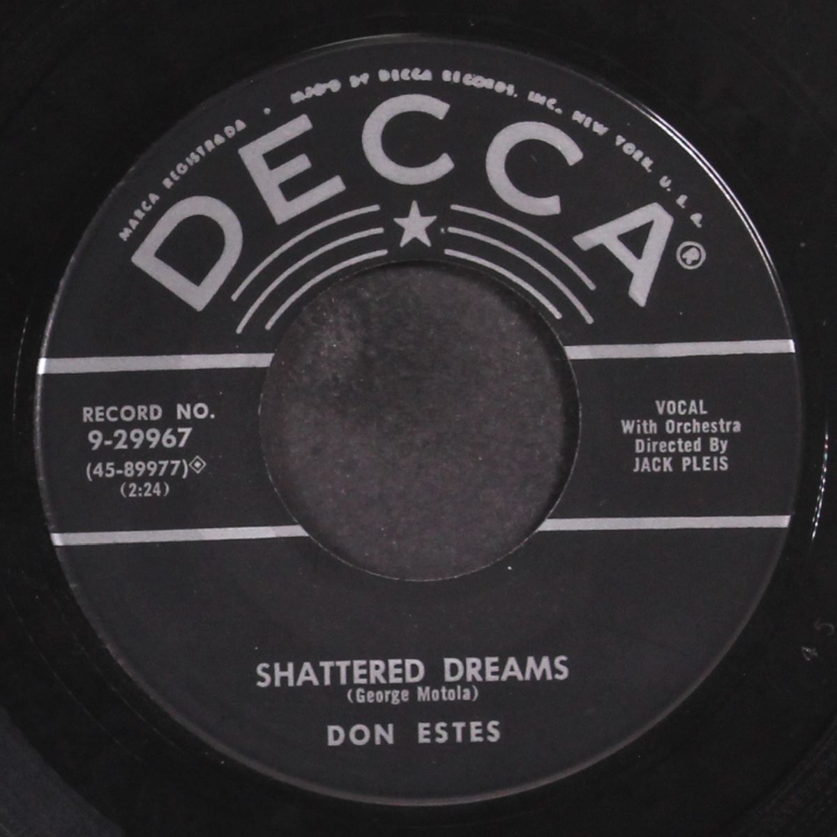 the abbreviation song by DON ESTES