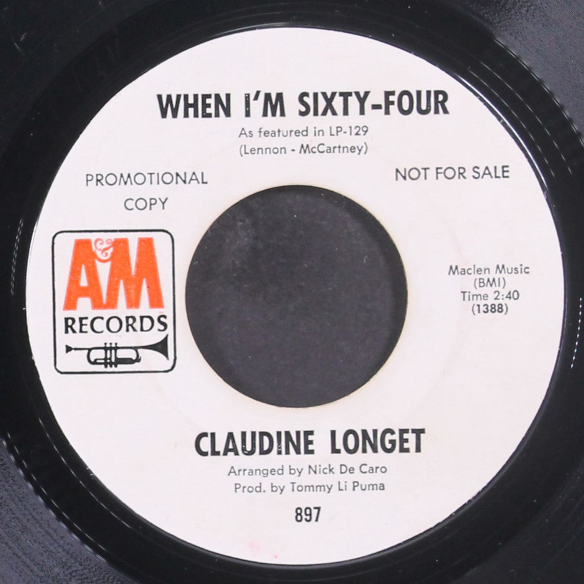 i love how you love me by CLAUDINE LONGET