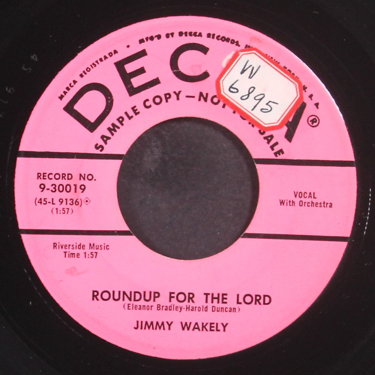 the lord's on my side by JIMMY WAKELY
