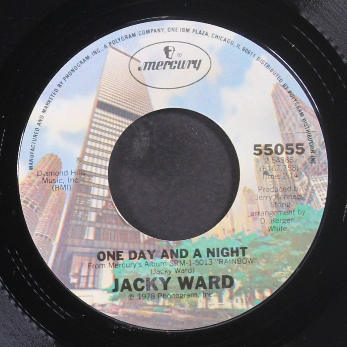 wisdom of a fool / one day and a night by JACKY WARD