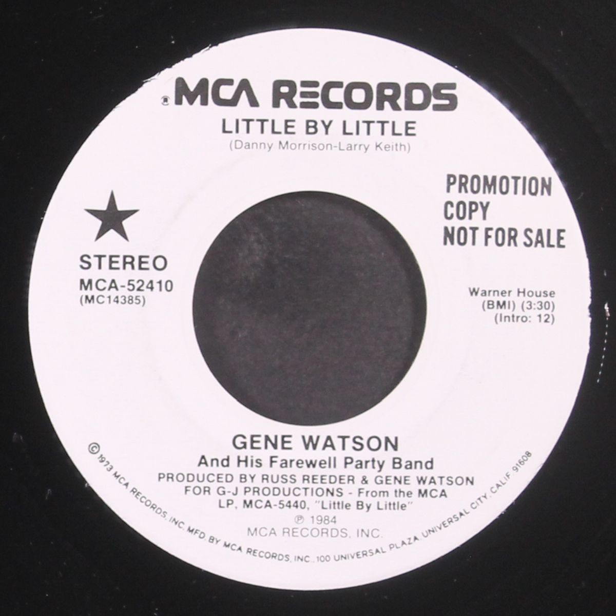 little by little / same by GENE WATSON