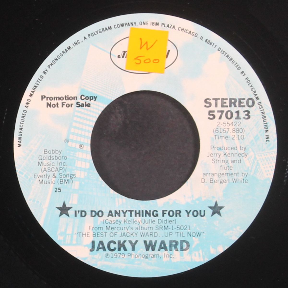i'd do anything for you / mono by JACKY WARD