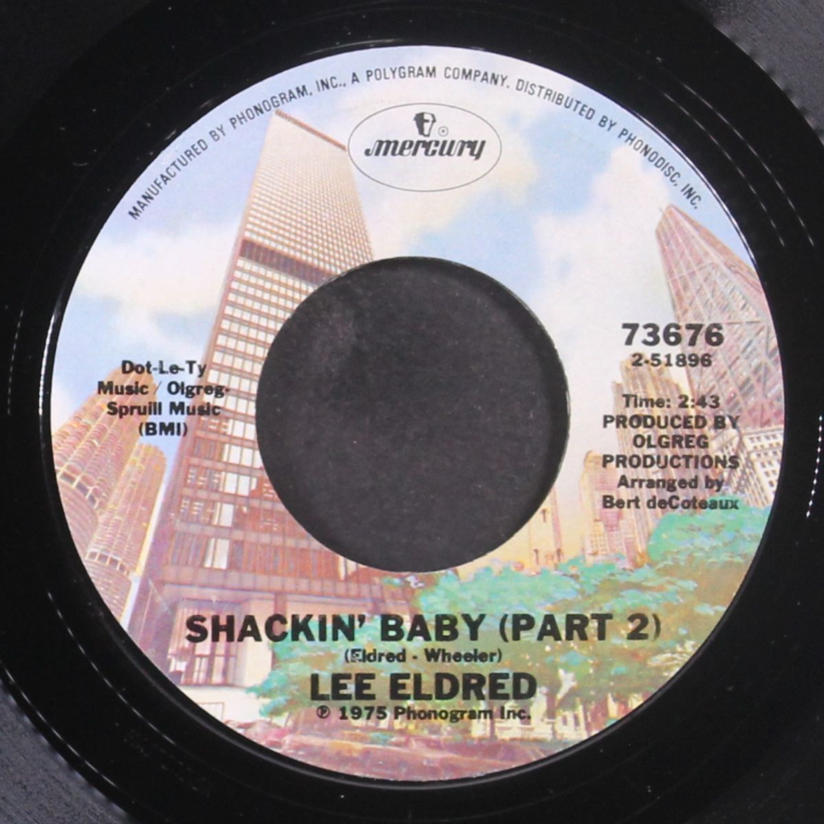 shackin' baby / part 2 by LEE ELDRED