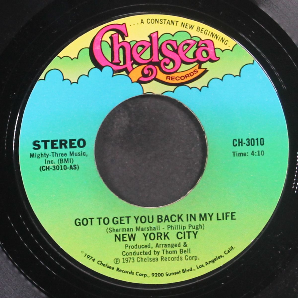 got to get you back into my life / reach out by NEW YORK CITY
