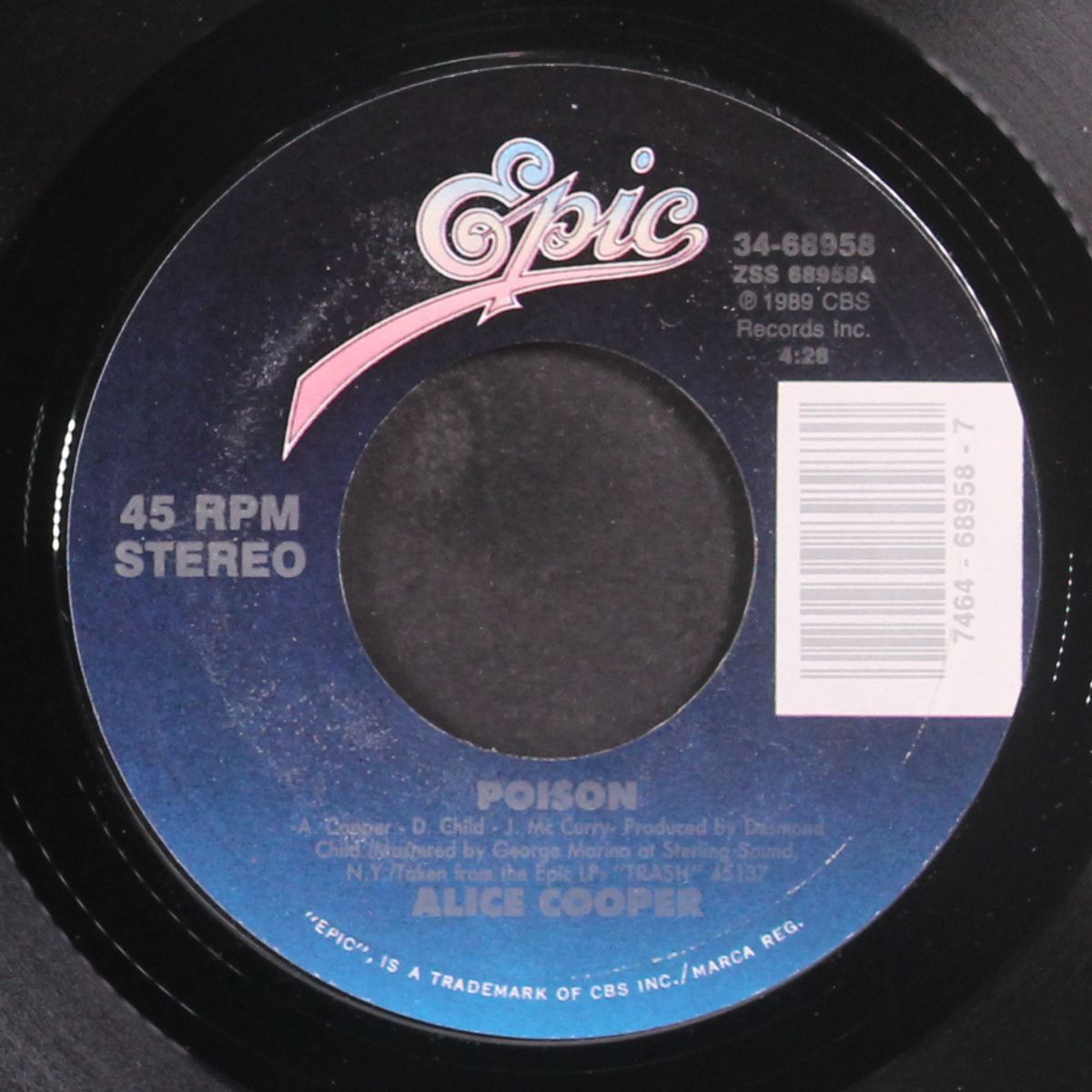 poison / trash by ALICE COOPER