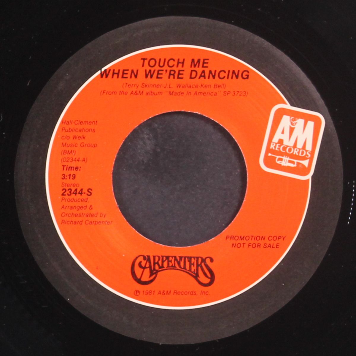 touch me when we're dancing by CARPENTERS