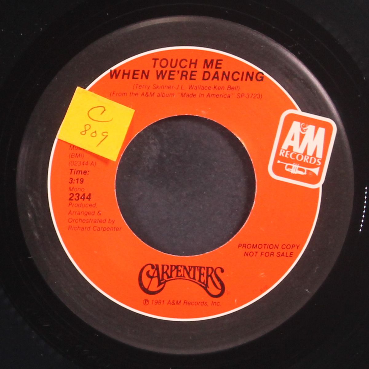 touch me when we're dancing by CARPENTERS