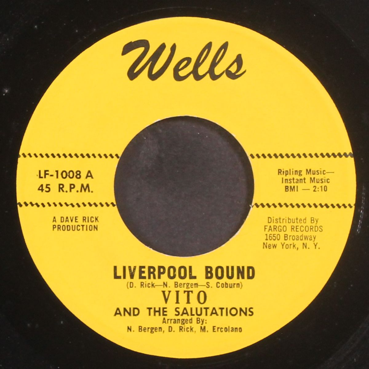 liverpool bound / can i depend on you by VITO & SALUTATIONS