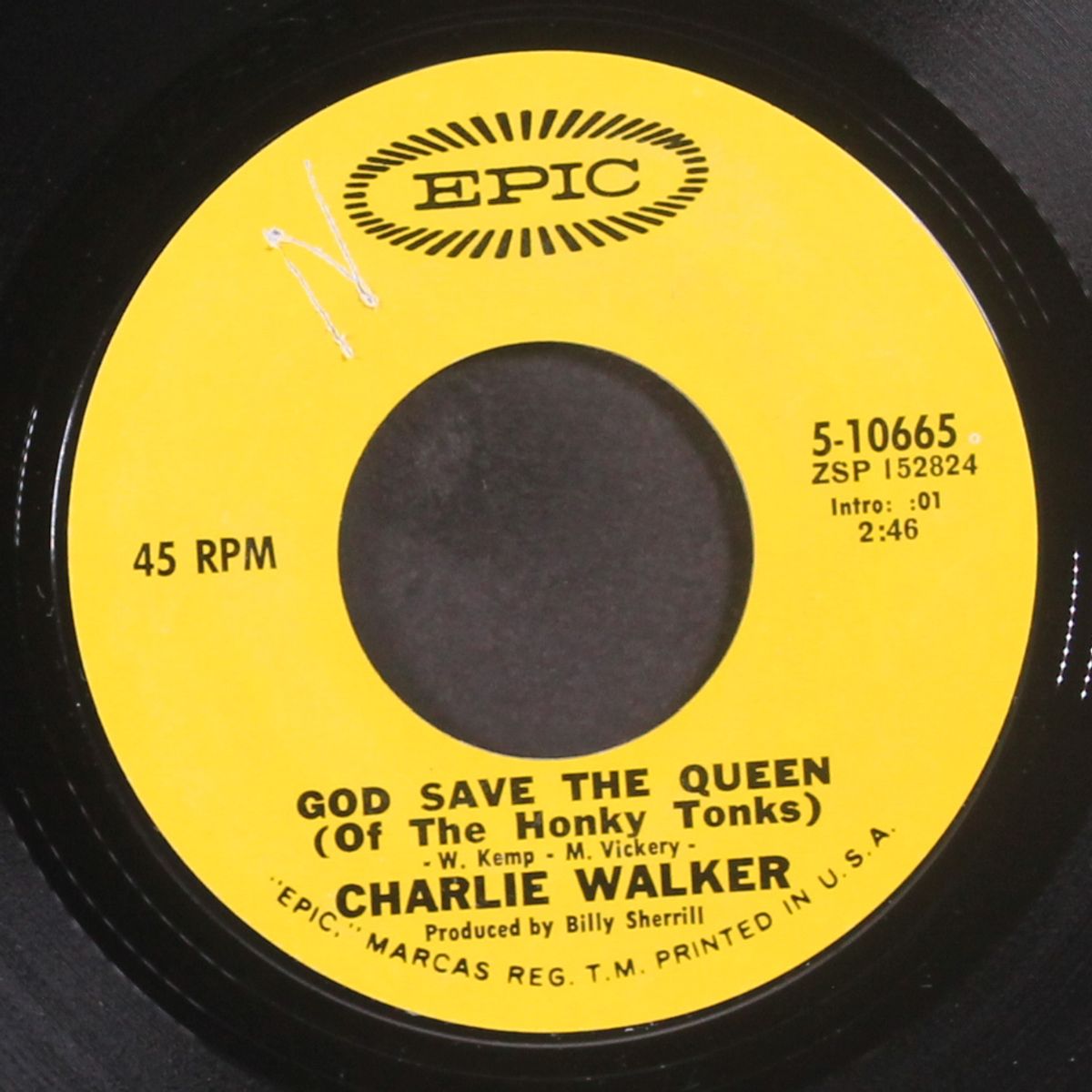 god save the queen by CHARLIE WALKER