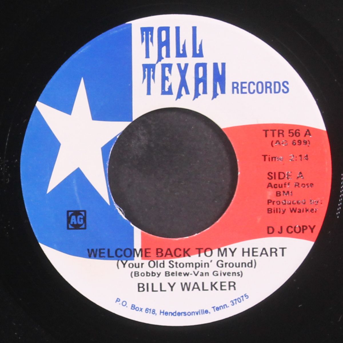 welcome back to my heart by BILLY WALKER