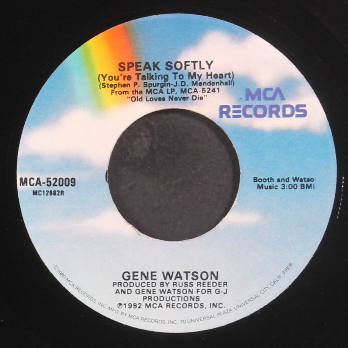 speak softly by GENE WATSON