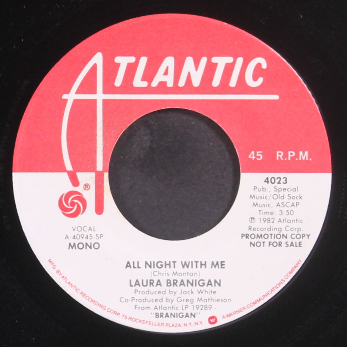 all night with me / mono by LAURA BRANIGAN