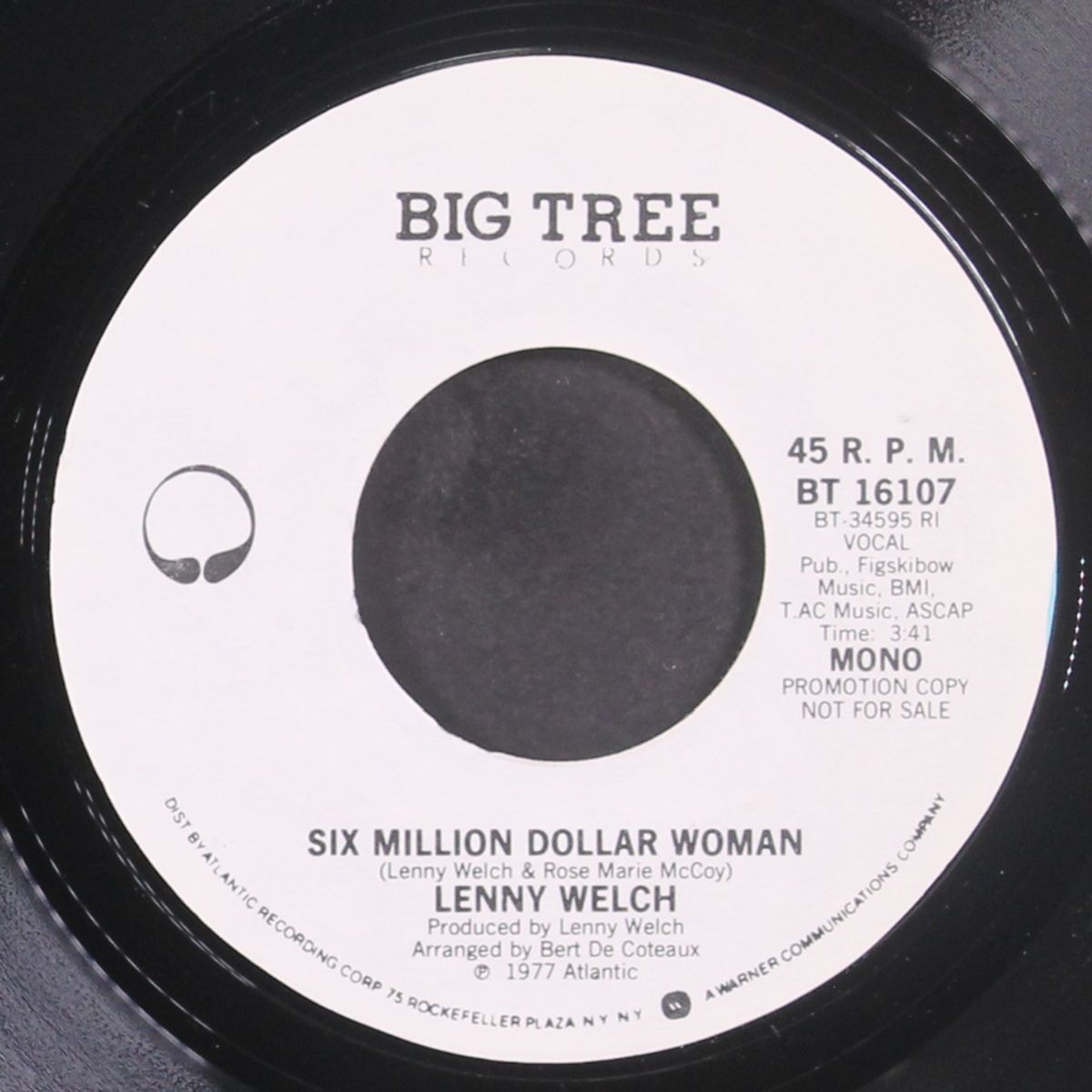 six million dollar woman / mono by LENNY WELCH