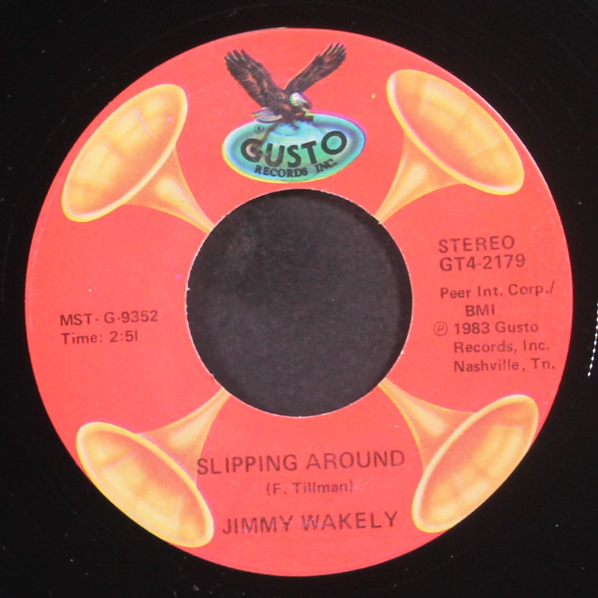 slipping around / beautiful brown eyes by JIMMY WAKELY