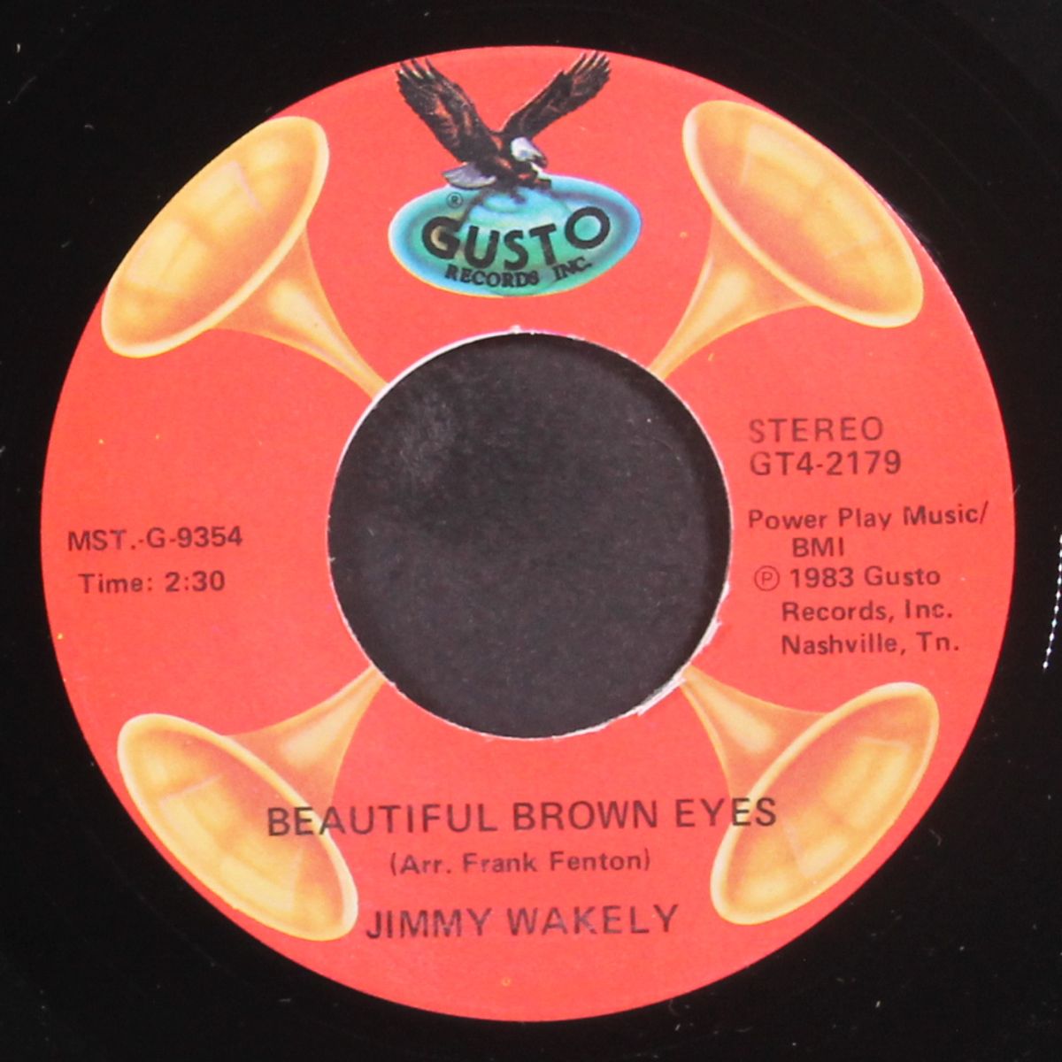 slipping around / beautiful brown eyes by JIMMY WAKELY