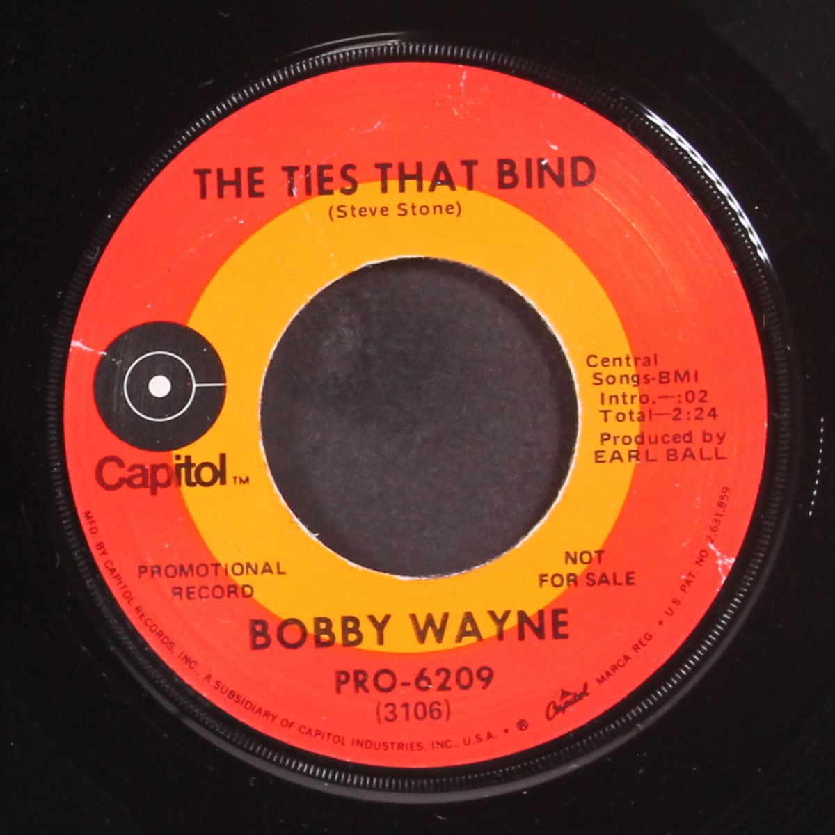 the ties that bind by BOBBY WAYNE