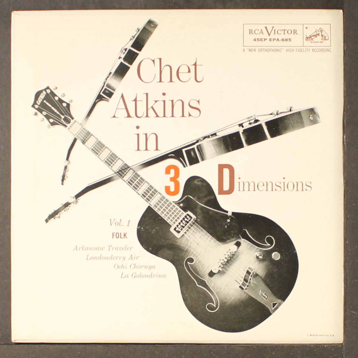 in 3 dimensions, vol. 1: folk by CHET ATKINS