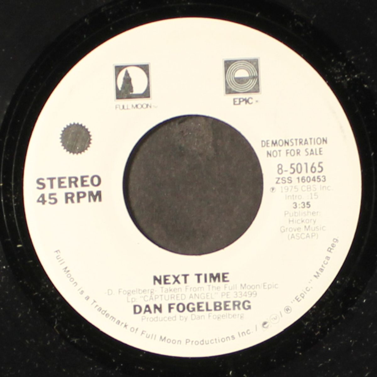next time / mono by DAN FOGELBERG