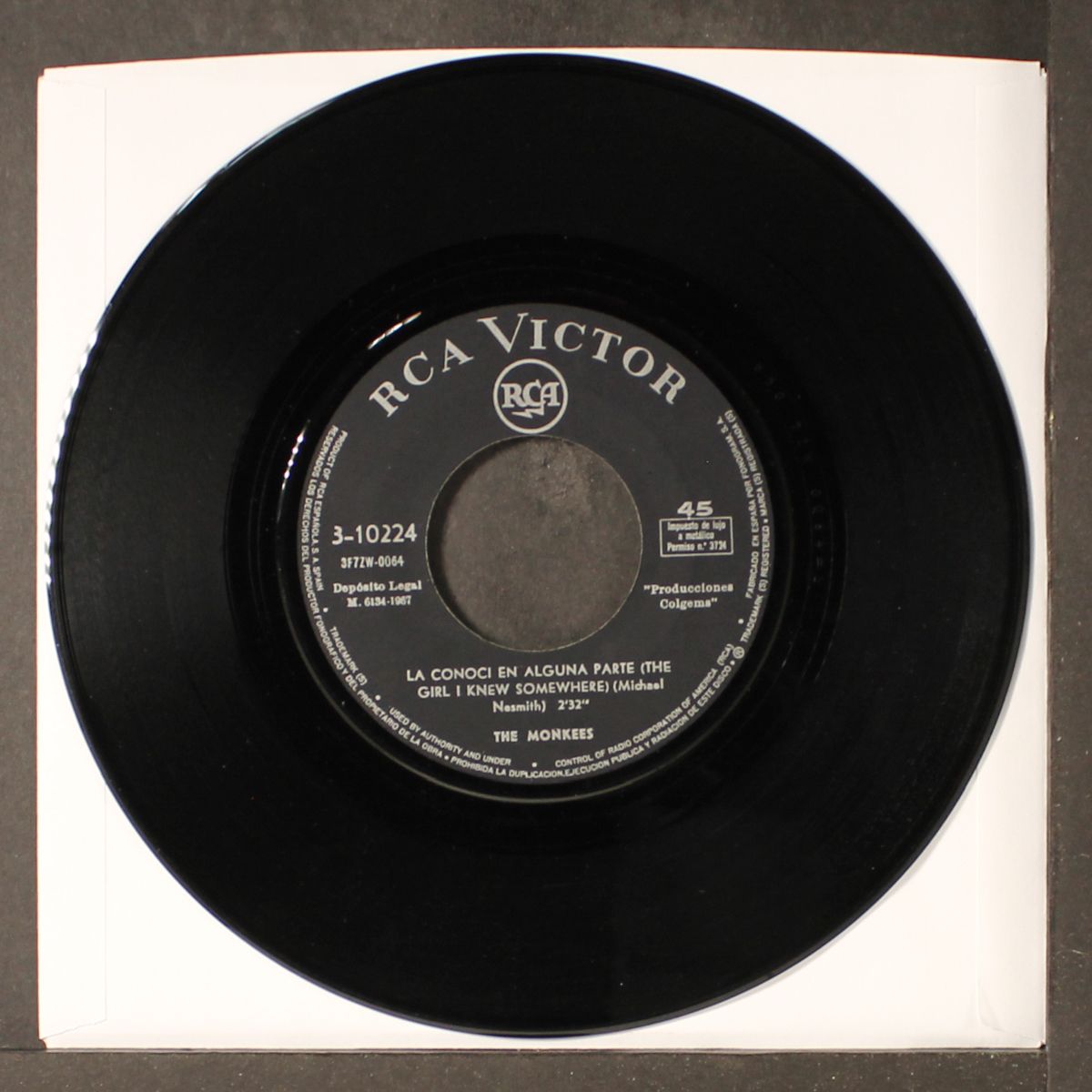 a little bit me, a little bit you / the girl i knew somewhere by MONKEES