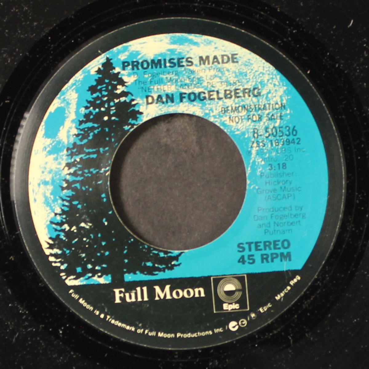 promises made / mono by DAN FOGELBERG