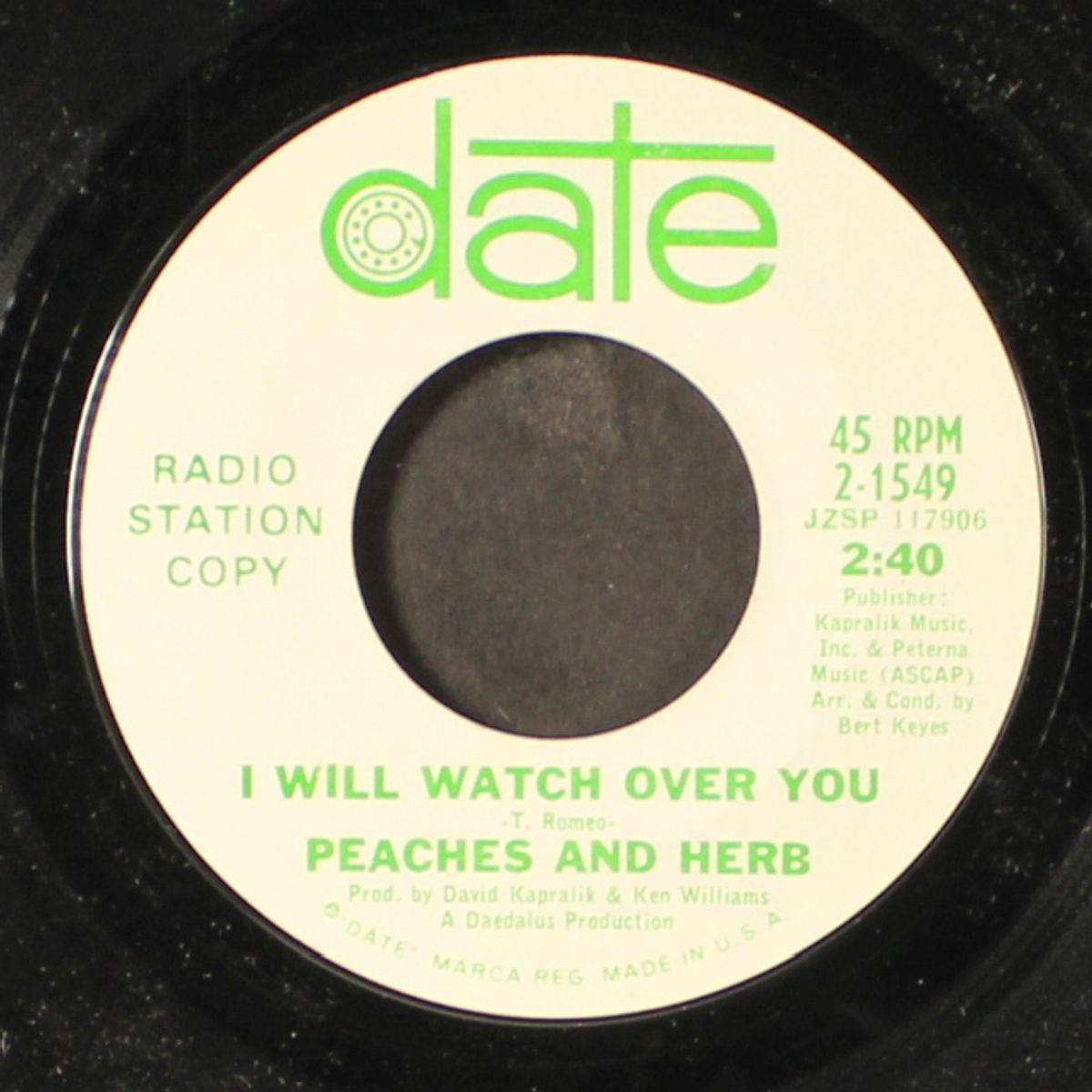 close your eyes / i will watch over you by PEACHES & HERB