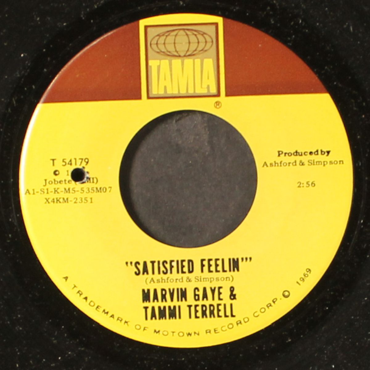 good lovin' ain't easy to come by / satisfied feelin' by MARVIN GAYE & TAMMI TERRELL
