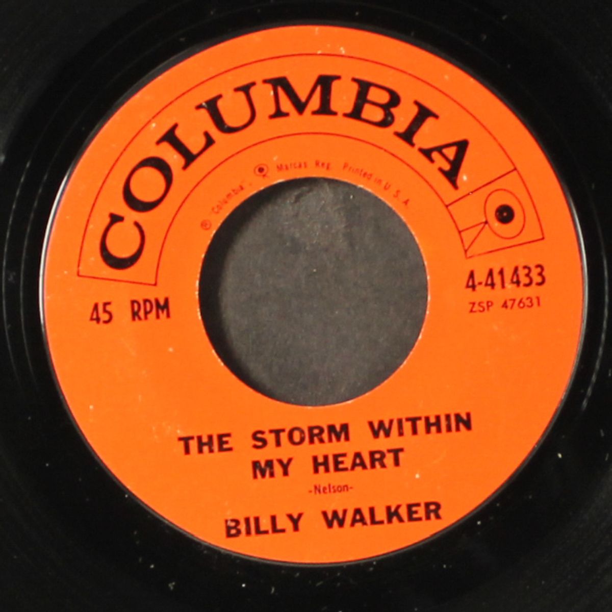 the storm within my heart / a woman like you by BILLY WALKER
