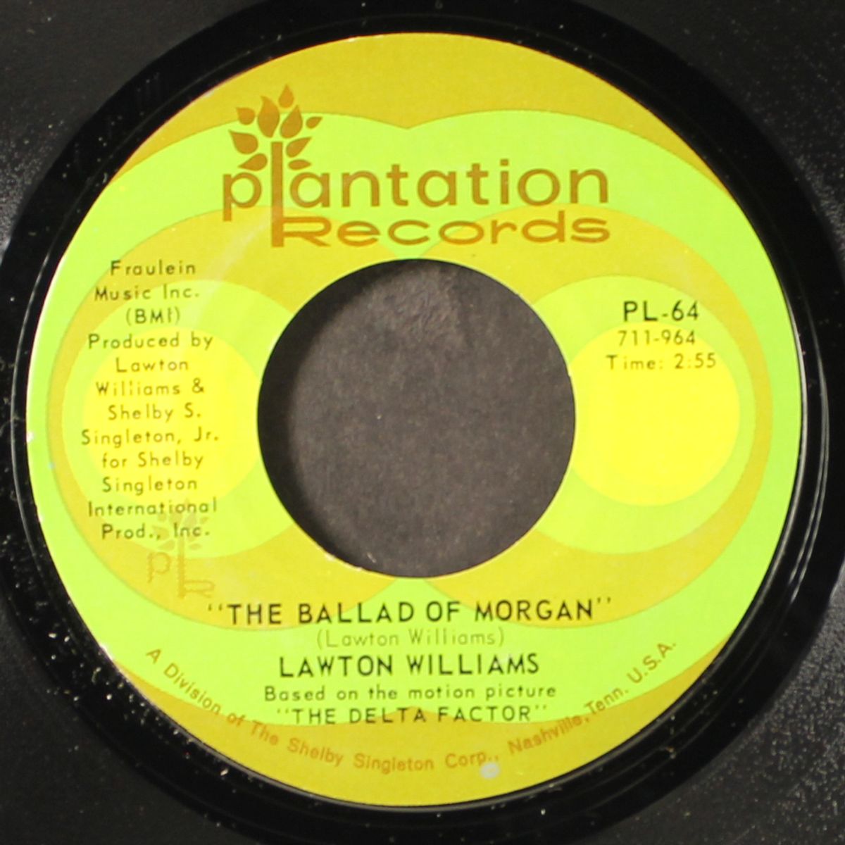 the ballad of morgan / ain't that bad about mrs. jones by LAWTON WILLIAMS