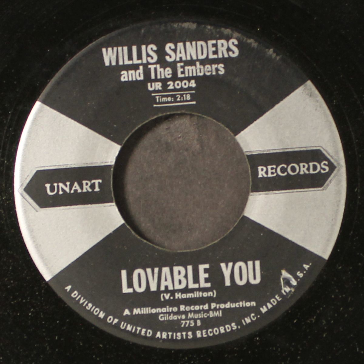 lovable you / honey-bun by WILLIS SANDERS & EMBERS