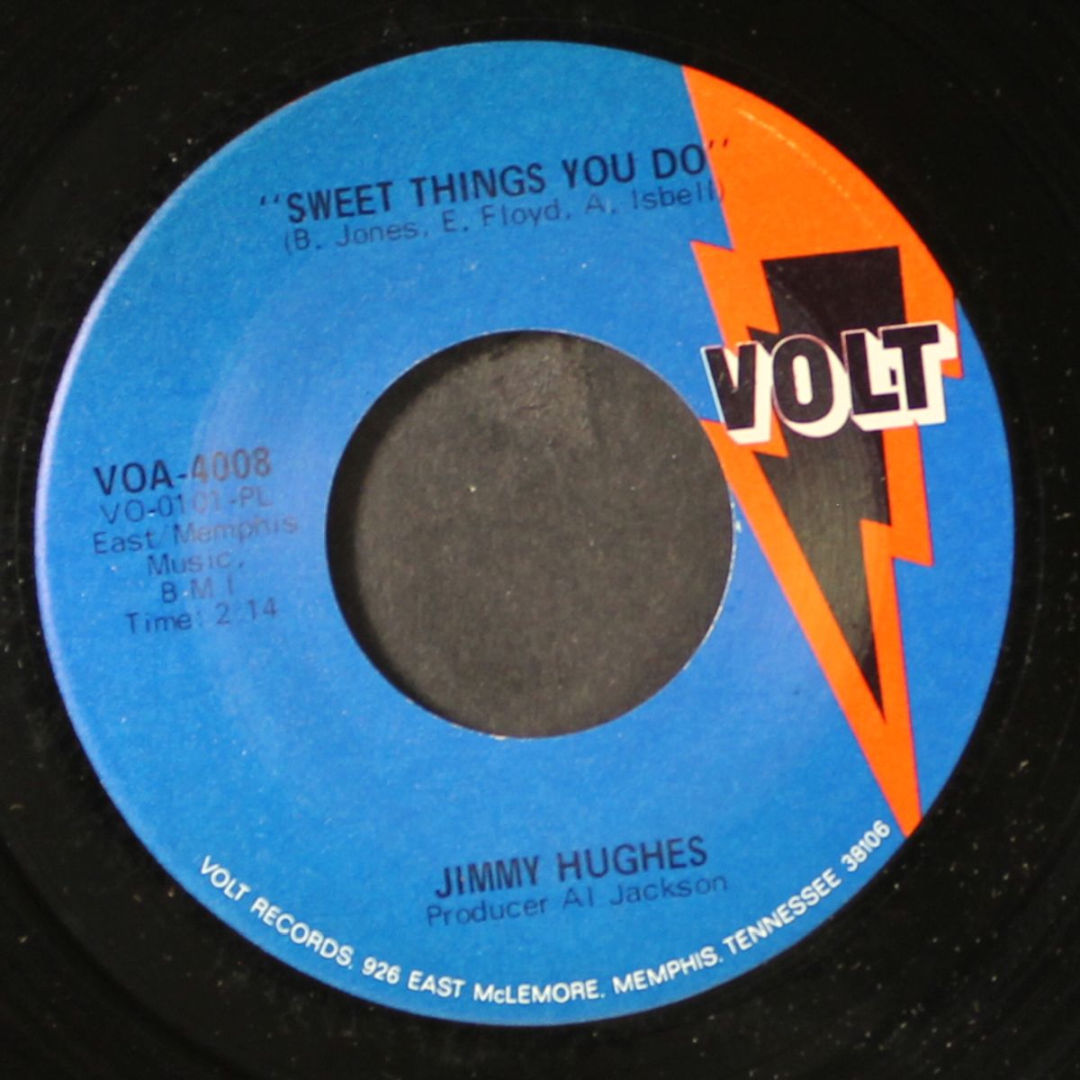 sweet things you do / let'em down baby by JIMMY HUGHES