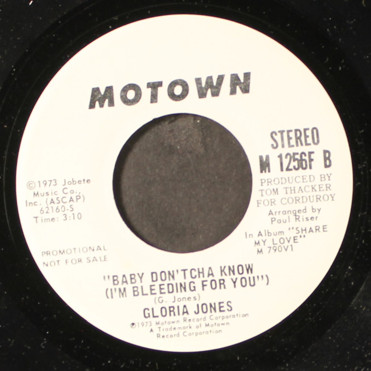 why can't you be mine / baby don'tcha know by GLORIA JONES