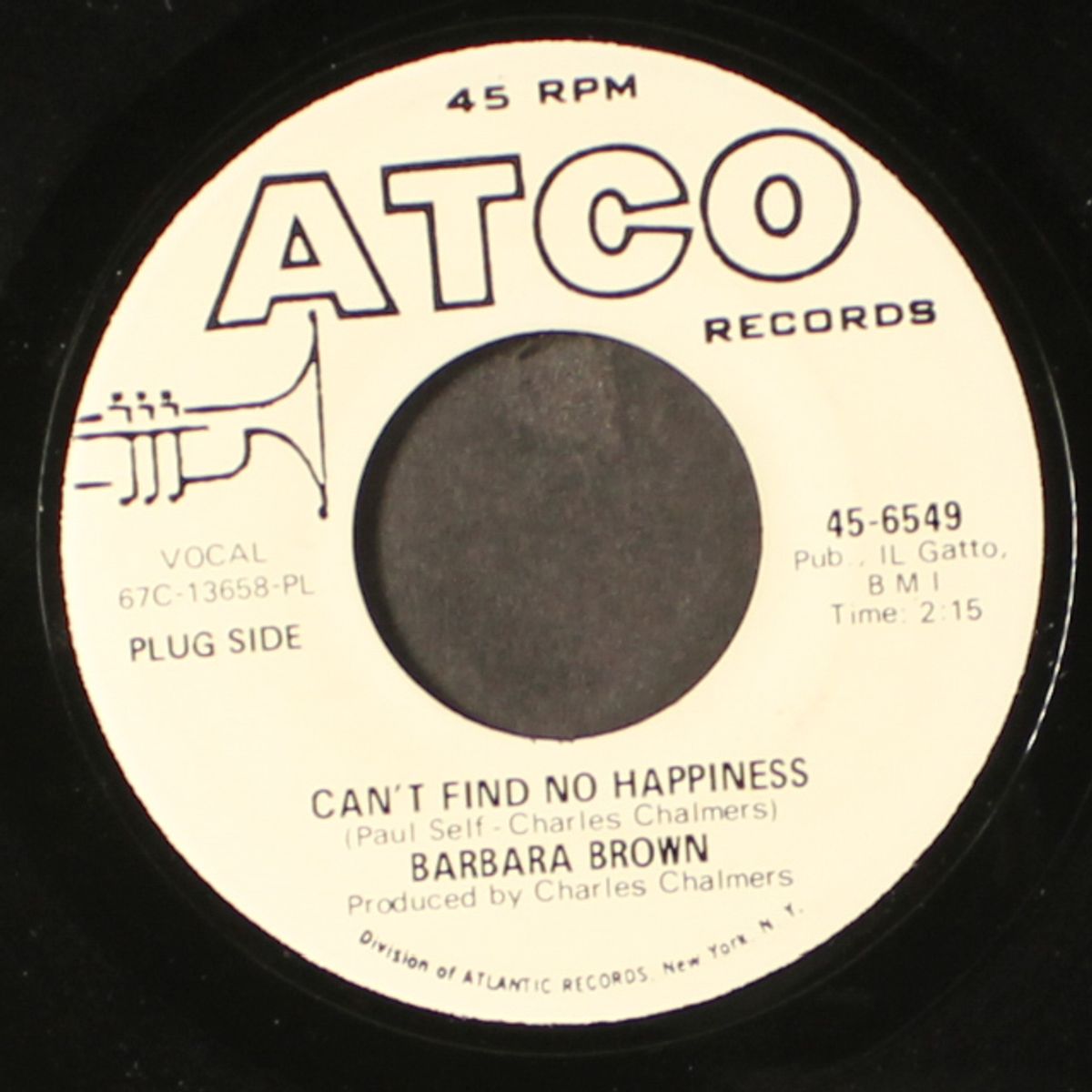 a great big thing / can't find no happiness by BARBARA BROWN