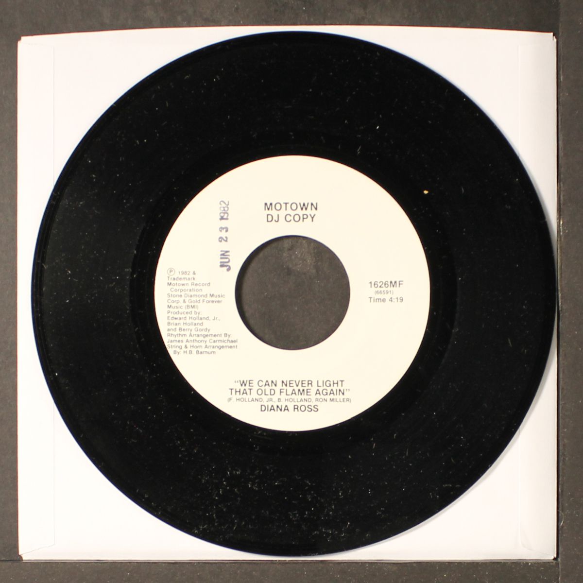 we can never light that old flame again / same by DIANA ROSS