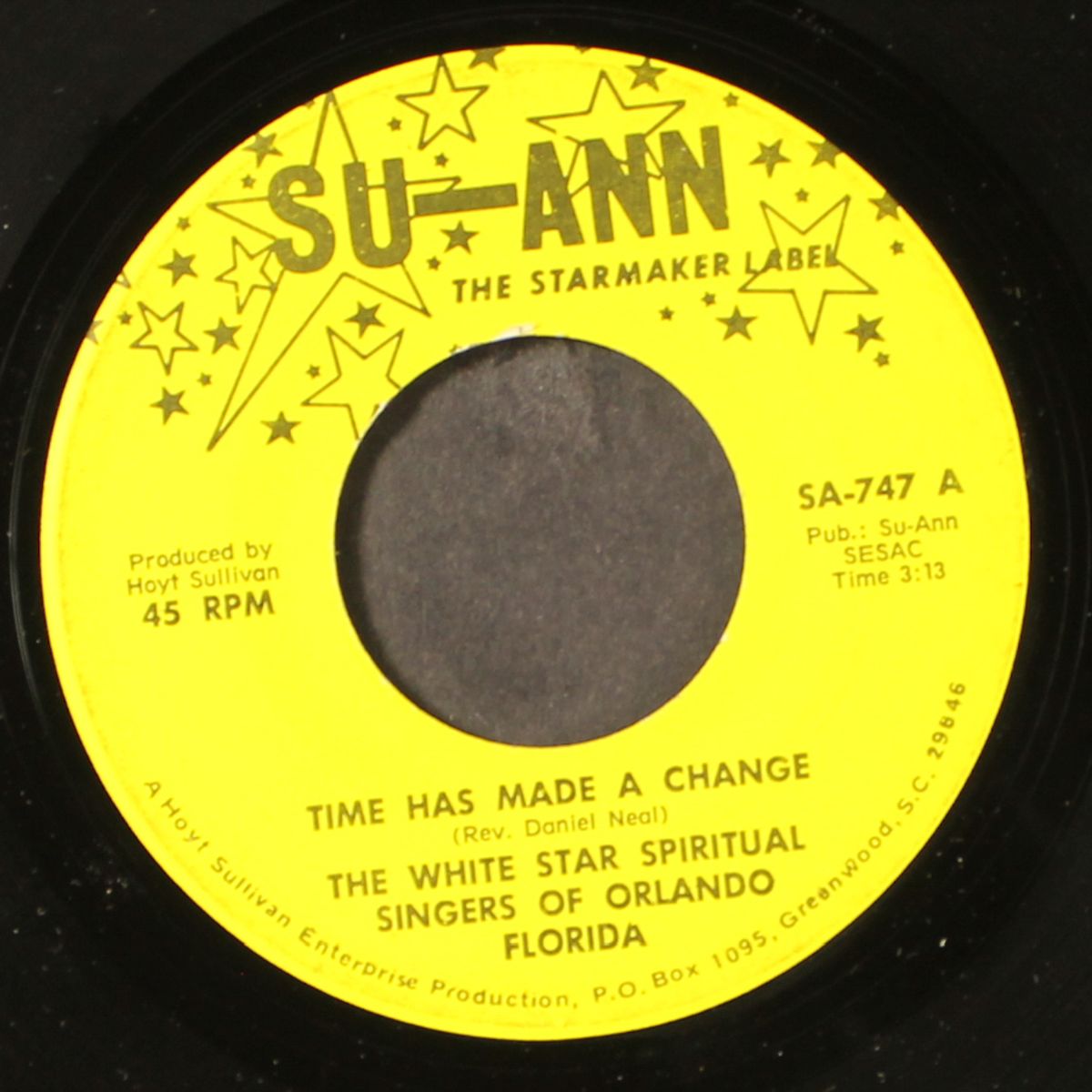 time has made a change by WHITE STAR SPIRITUAL SINGERS OF ORLANDO