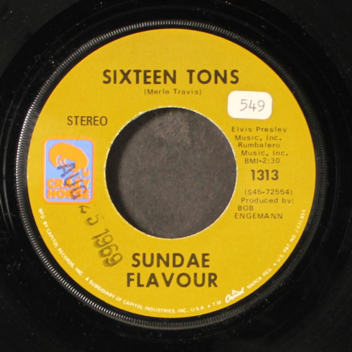 sixteen tons / tell me that you love me by SUNDAE FLAVOUR