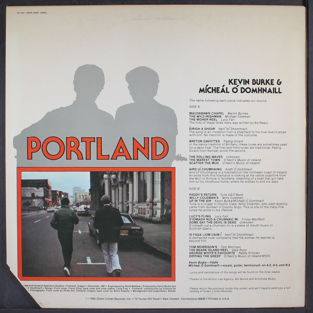 portland by KEVIN BURKE & MICHEAL O'DOMHNAILL