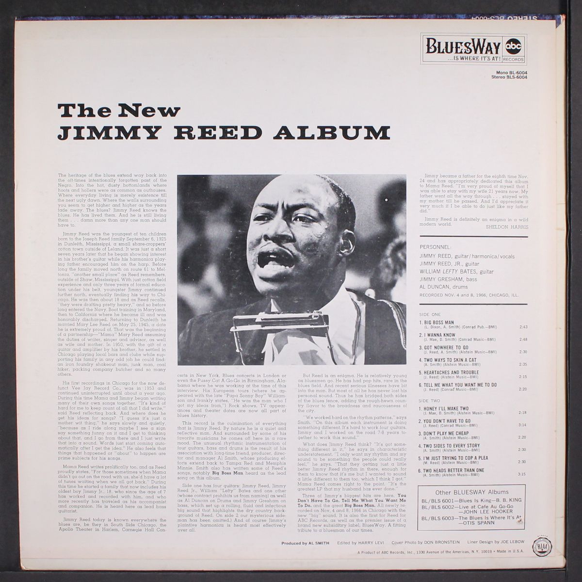 the new jimmy reed album by JIMMY REED