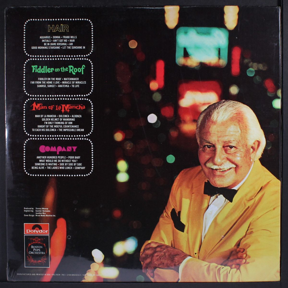 fabulous broadway by ARTHUR FIEDLER & BOSTON POPS