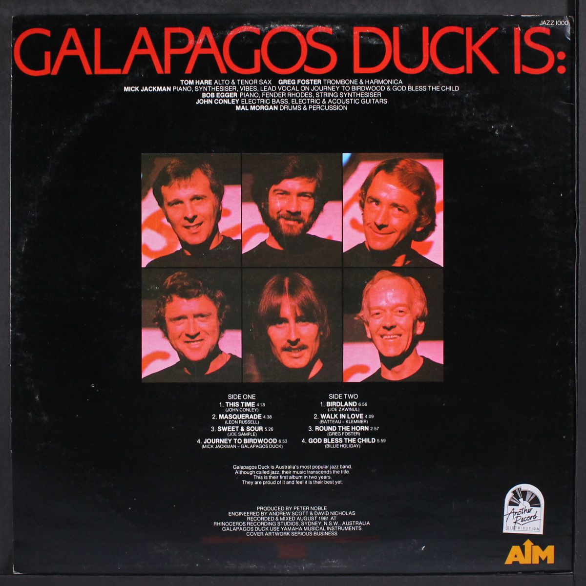 this time by GALAPAGOS DUCK