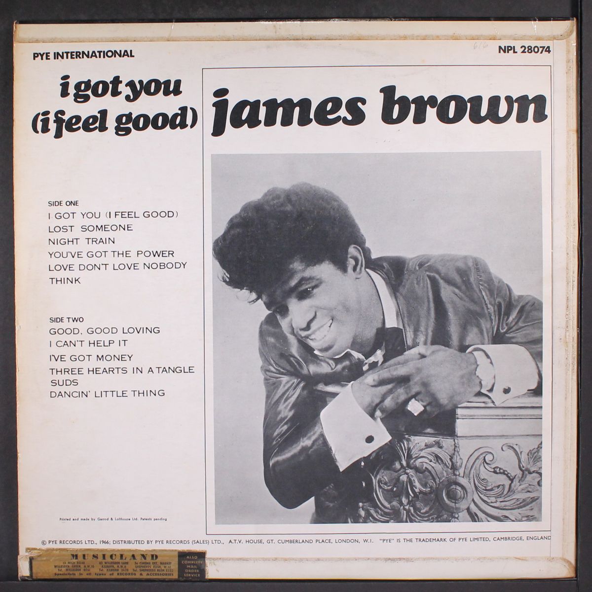 i got you (i feel good) by JAMES BROWN