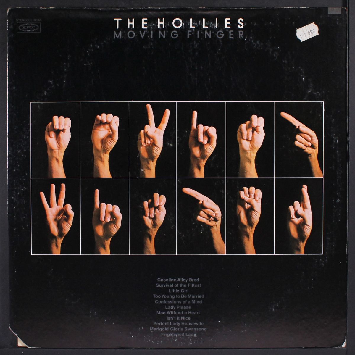 moving finger by HOLLIES