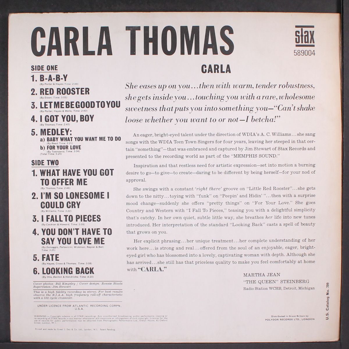 carla by CARLA THOMAS