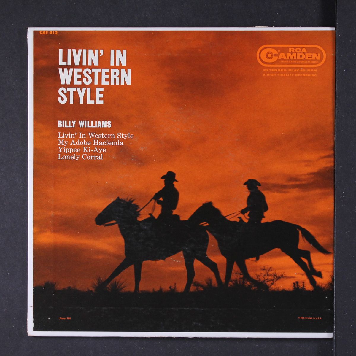 livin' in western style by BILLY WILLIAMS