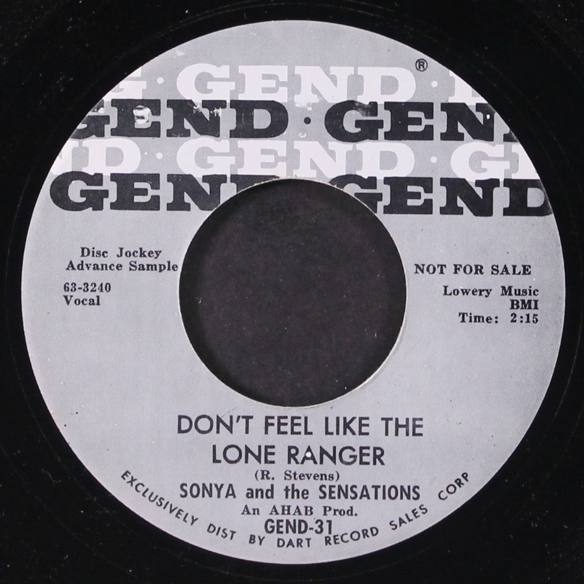 oh lonesome heart / don't feel like the lone ranger by SONYA & SENSATIONS