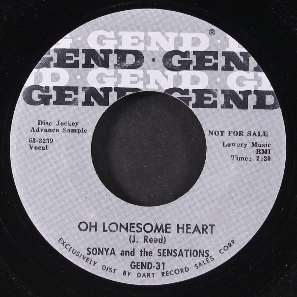 oh lonesome heart / don't feel like the lone ranger by SONYA & SENSATIONS