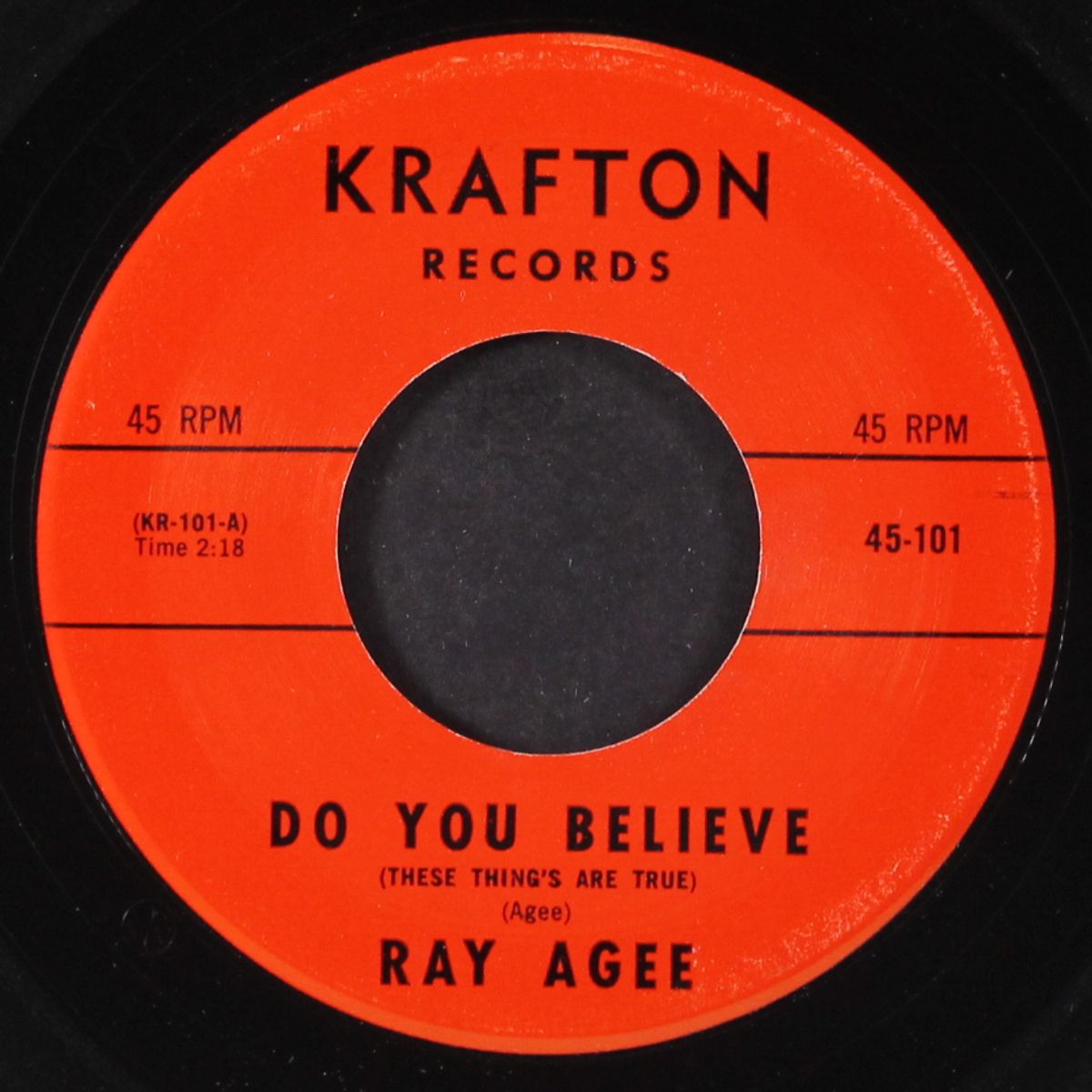 do you believe / watch where you step by RAY AGEE